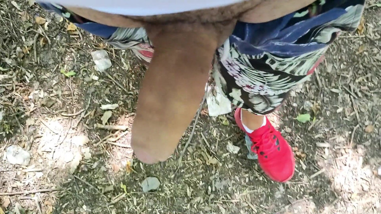 Idmir Sugary: 一边撸管一边在公园里散步 - 冒险 - 最后射进火堆