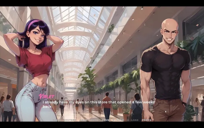 Cumming Gaming: My New Girlfriend Taboo Hentai Game Ep.6 Locker Room Fun...