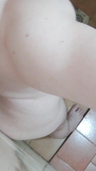 Fucking My Ass After Shower...