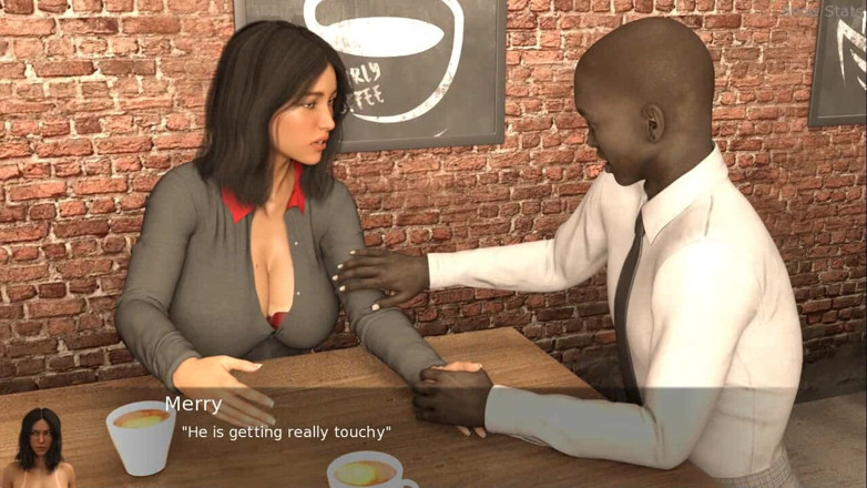 Dirty GamesXxX: Ateşli evli kadın: zenci adam beyaz amcığı sikmek istiyor- ep 21