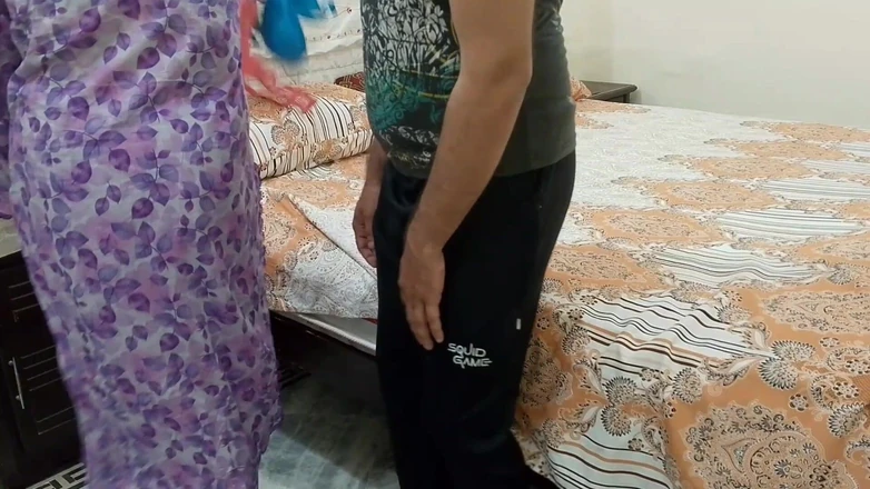 QueenbeautyQB: Indian Stepmom Caught Her Stepson Watching a Porn Video - Hindi...