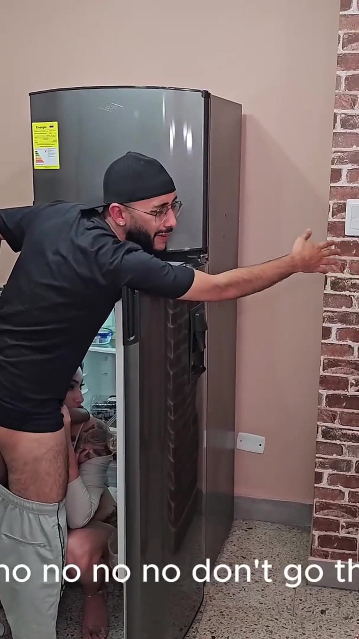 SoldierHugeCock: Anailove Sneaks Into the Kitchen to Claim a Massive Erection...