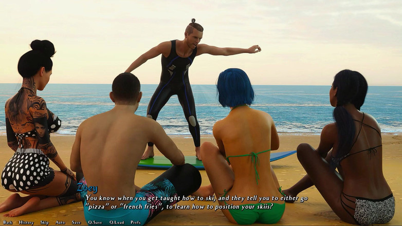 LoveSkySan69Real: Essere un interludio dik parte 274 lezione di surf di loveskysan69