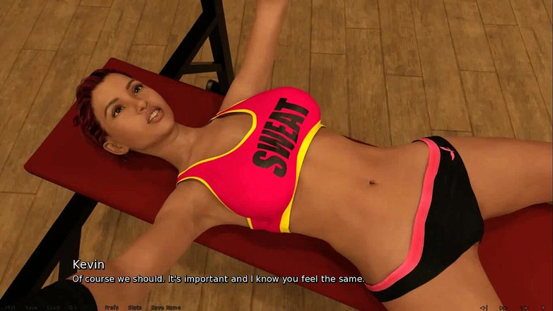 Dirty GamesXxX: 心脏在哪里：男人和一个愚蠢有趣的女孩在健身房 第15集