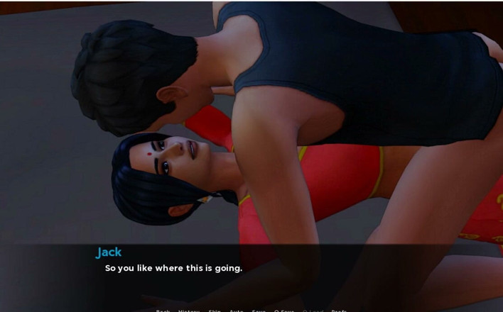 XXX Games Bunk: Insimologie - gameplay - jeu de rôle - sari - une soubrette desi baise...