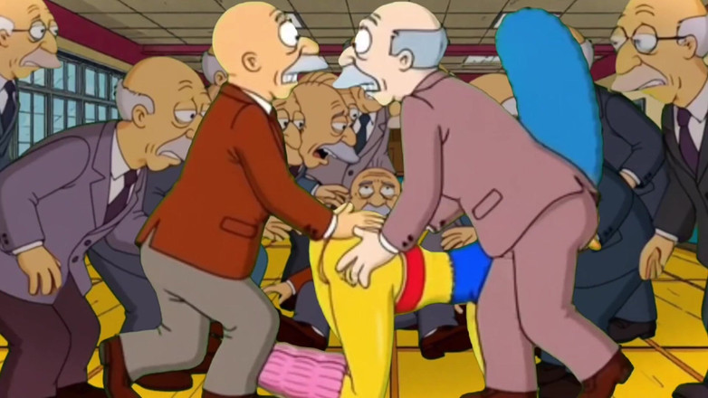 Octopussy Lovers Club: Ev Hanımı Bayan Sinpsom'un Oyuncu Seçmelerinde Yaşlı Erkeklerle Edepsiz Grup...