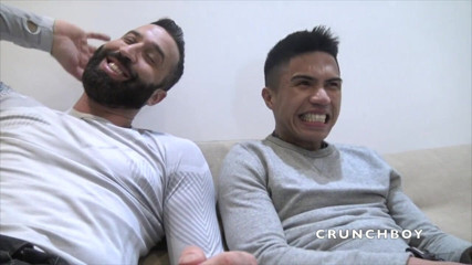 Interracial porn sex: Sexy Asian tiwnk fucked raw by top Arab dominant