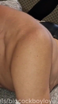 For the First Time, a Big Cock Came Out of My Leather Pants, and My Cum Poured Out. Hot Exclusive