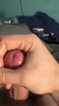 Jerking That Hairy Cock