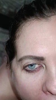 He Fucks Me in My Panties with a Slobbery Blowjob Until Tears Come Out