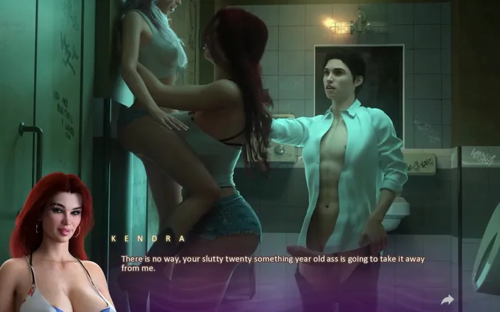 Miss Kitty 2K: Apocalust - Ep 25 - Double Fun in Public Bathroom by Misskitty2k
