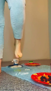 Jeu de pieds alimentaire