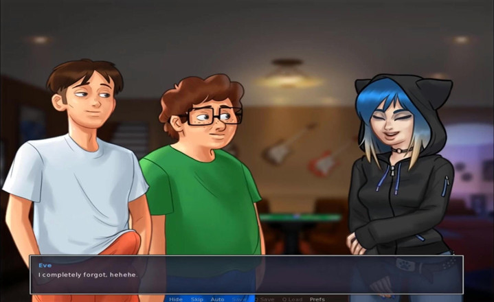 Hentai World: Saga de vară - petrecere la facultate cu țâțe mici ale Evei