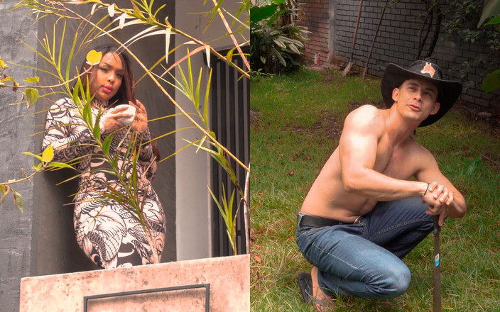 LianGrey: Muscular Gardener Gets Hired by Brunette MILF and Does Special...