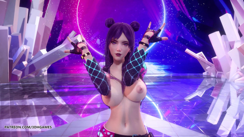 3D-Hentai Games: [MMD] (G)I-DLE - Tarian striptis panas Tomboy Ahri Akali Evelynn Kaisa Legends...