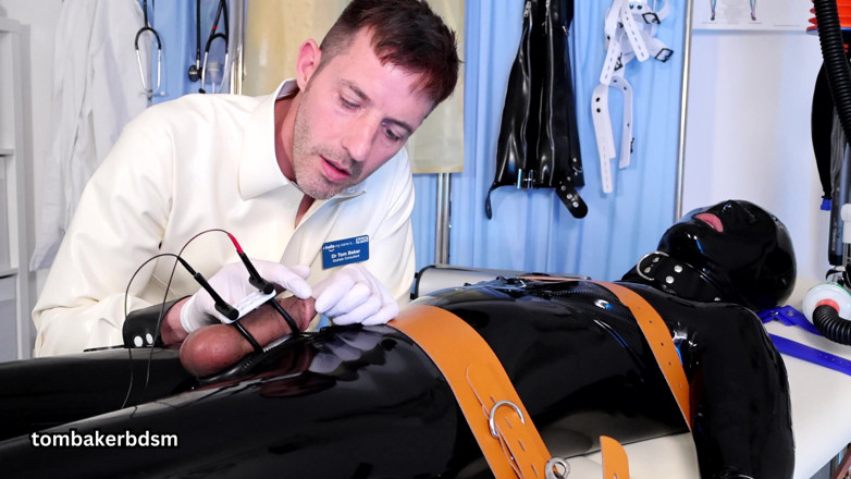TomBakerBDSM: Testing the Gimp in the Rubber Clinic Pt 2