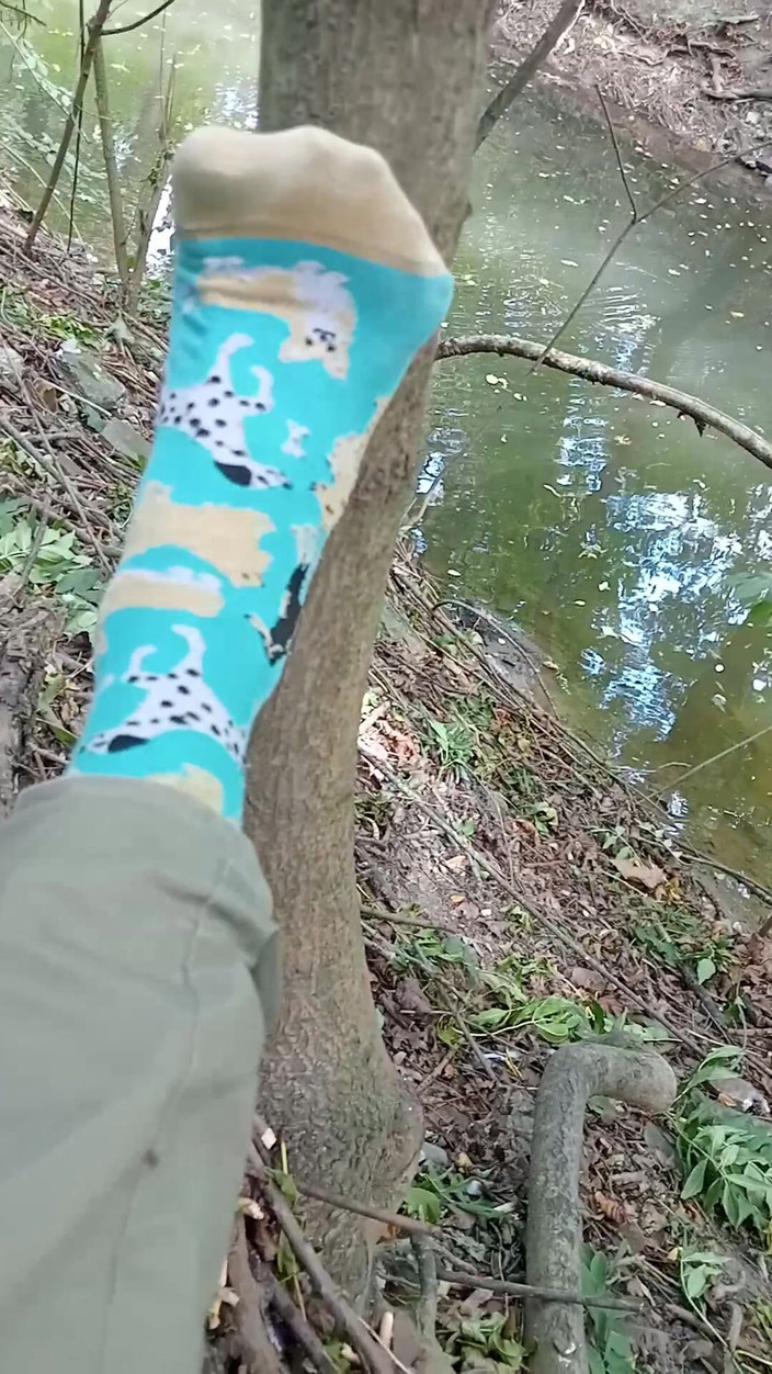 Dodged: Fötter fetisch