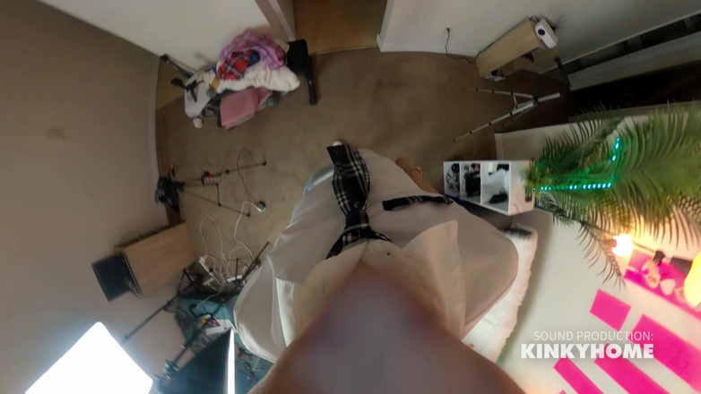 KinkyHome: 여자 POV 오럴 - 입에 사정