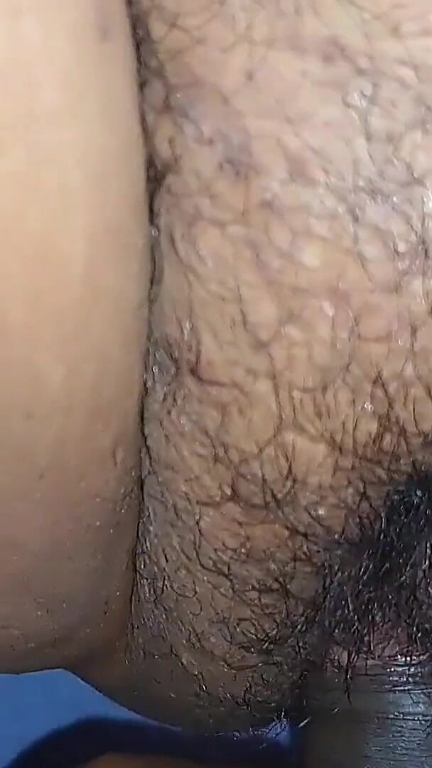 WildEnglishBBW BBC rubbing his cock on my hairy pussy creampie (Real homemade BBW BBC porn)