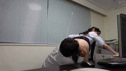 EAGLE Global: High Probability of Sexual Harassment - Married Office Worker Panting From...