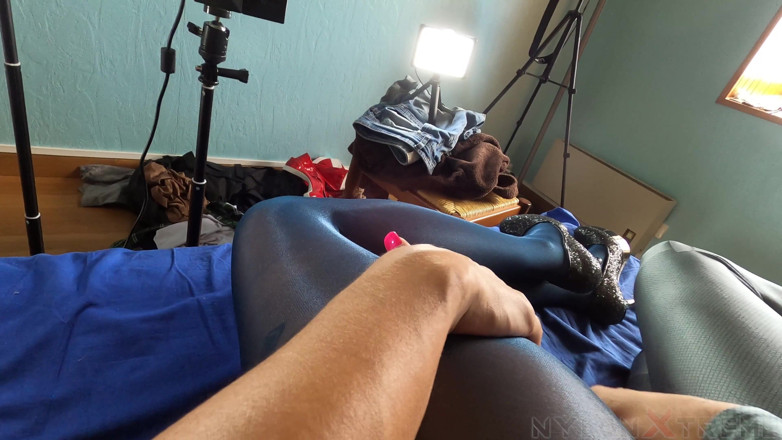 Nylon Xtreme: POV Lolly Glams ošukaná s Wolfordovými punčochami