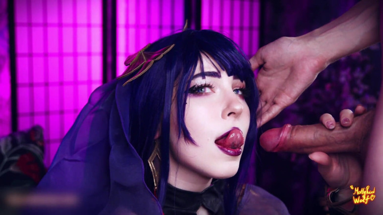 MollyRedWolf: Raiden shougun scena segreta della missione. 4K - mollyredwolf