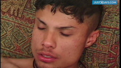 Just X Gays Amateurs: First anal with a Latino boy