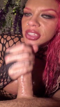 Oiling Her up & Stuffing Her Holes Ft. Ms Red X