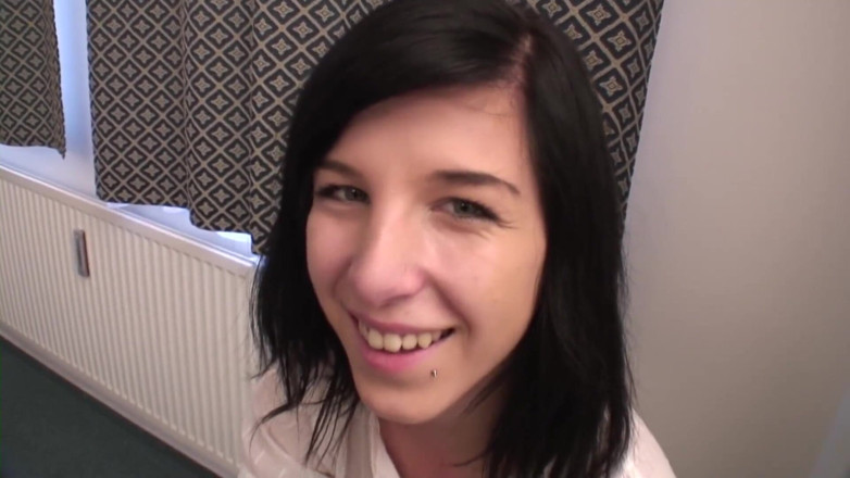German amateur - 100% German hardcore videos: Amateur brunette babe getting banged hard
