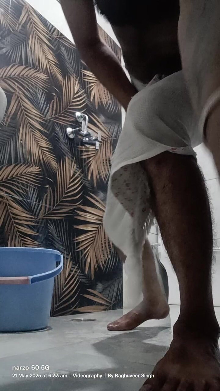 Rajasthani-old-lover: Desi Man Njut av masterbation