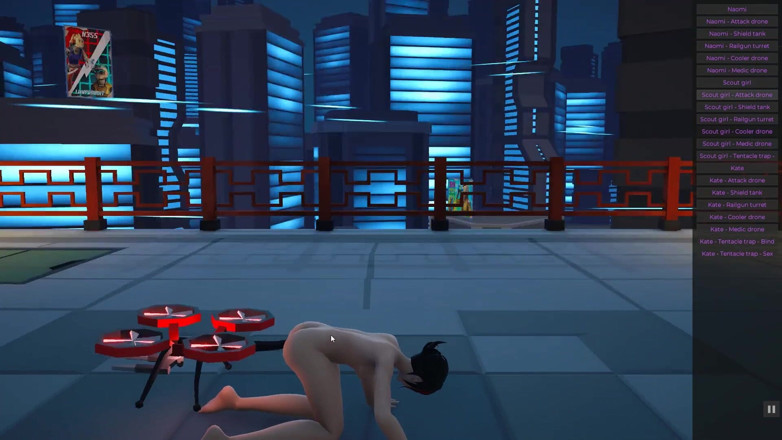 Cumming Gaming: Cyberpink tattiche [gioco SFM] Ep.1 Quasi tutta la galleria di scene...