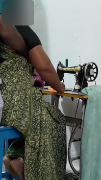 My Stepmother in Law Was Sewing Clothes and I Had Sex with Her as if I Was Helping Her
