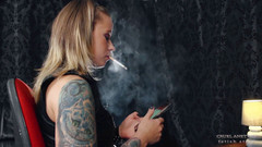 Cruel Anettes fetish world: V kancelářské židli