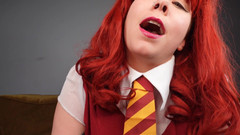 Deanna deadly: Hermiona líbá POV slytherin studenta POV líbání