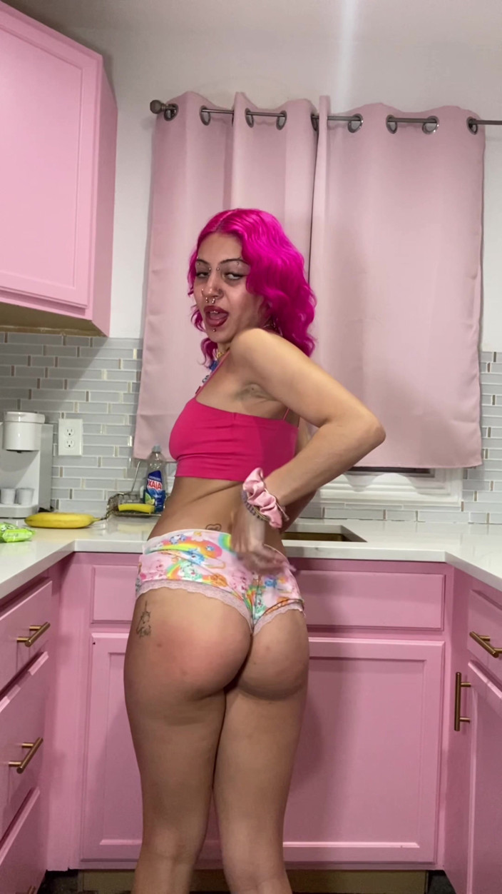 Nali Marie: Kompilacja twerking i tyłek klaskanie