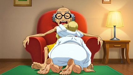 Octopussy Lovers Club: Evli Çıplak Nine Mutfakta Kocasının Üvey Erkek Kardeşi Tarafından Büyük Götten Sikiliyor....