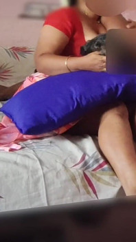 Indiancă bhabhi sexy Sreejaa în sari dur pe la spate cu ejaculare înăuntru futută și țâțe mari supte tare