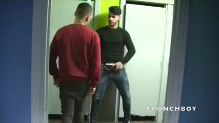 Bareback Made in Spain: Rony dipake sama aday traun di toilet