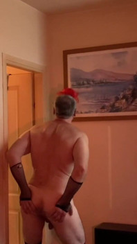 Old Man Masturbating