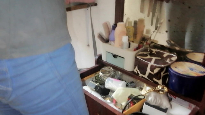 Tina Baby: Neibor milf - dresses up to return home before husband's arrival