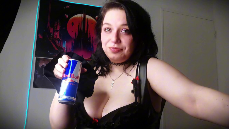 Delilah Dee: Alt Kız Geğiriyor Asmr Red Bull Ve Fışkırıyor (geğirme Fetişi)
