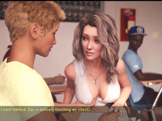 Johannes Gaming: AWAM - Sophia ने Zac को अपने स्तनों को छूने दिया