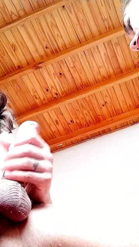 Creampie oral, explosion extrême pour mon beau-père