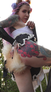 Maid with a Plug Tail