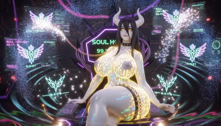 Stories&Anime: Final Albedo episode 7 - toket besar muncrat &amp; memek menetes