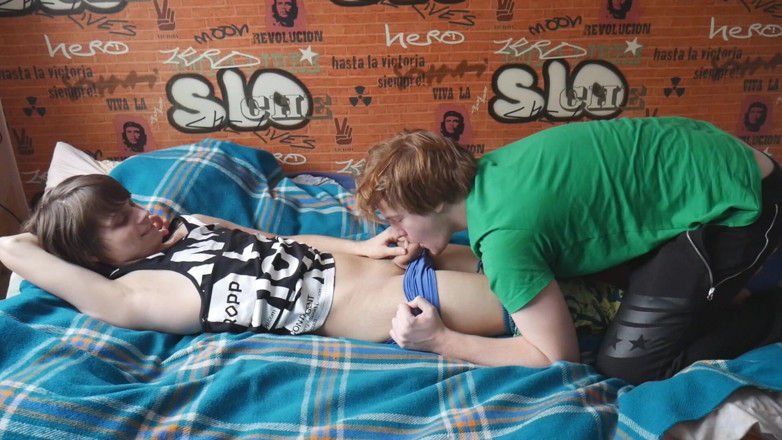 Ethan Alex: Bareback fucking tight teen friend