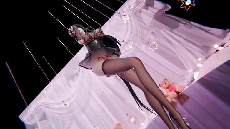 MikuMotion: [mmd] butik permisi saya kalimat cabul; Striptis; sutra hitam; Semprotan...