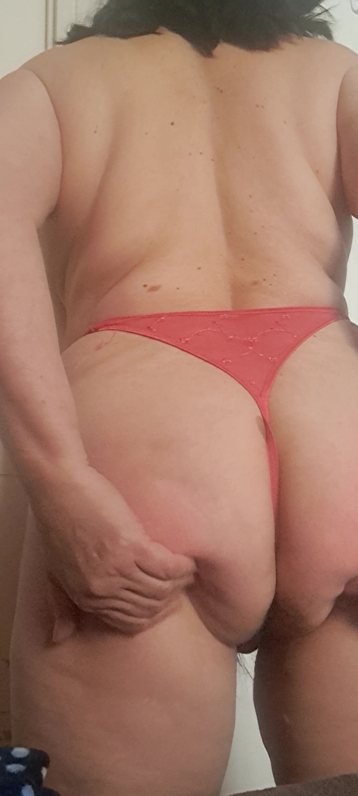 Mommy big hairy pussy: Stepmother Seduces in Red Panties