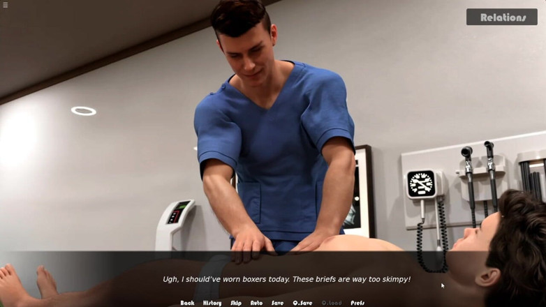 Future man: Gay Doctor Frank Giving Handjob to 18 Plus Boy Oliver While...