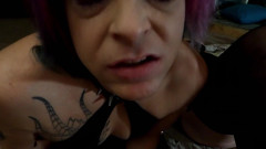 Shemale Lingerie Strip Tease & Clitty Play Feat. Synnz & Mistress Cy in Kinky Lingerie, Tranzlez Twisted Kink